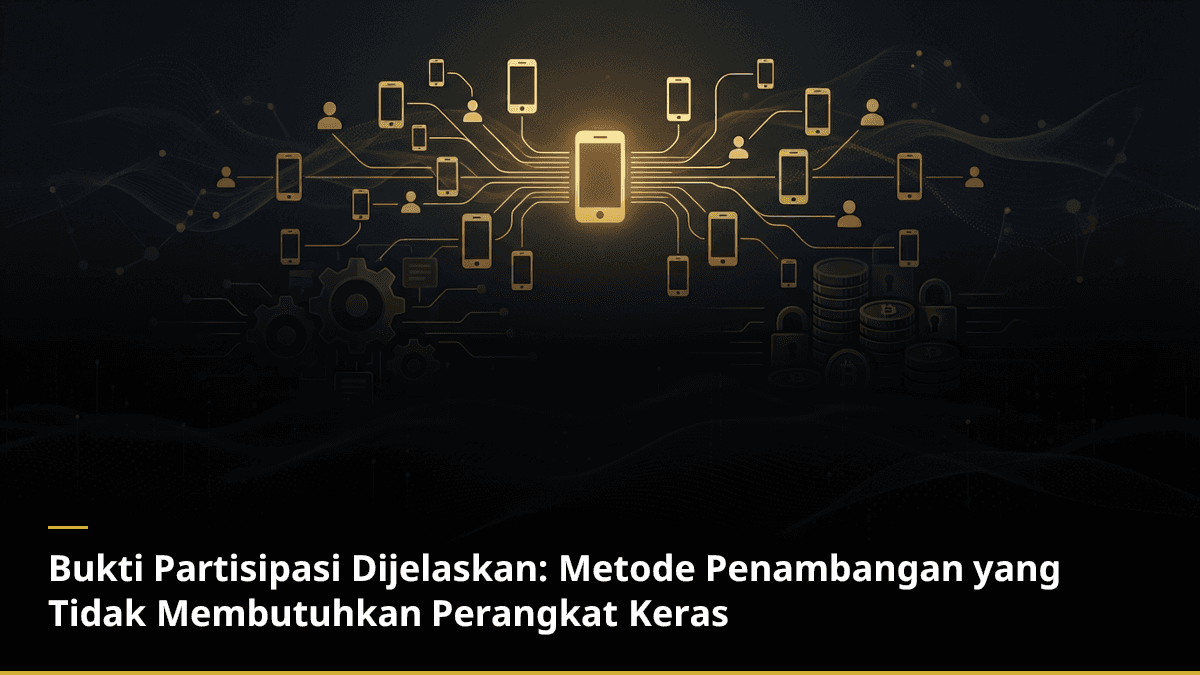 Bukti Partisipasi Dijelaskan: Metode Penambangan yang Tidak Membutuhkan Perangkat Keras